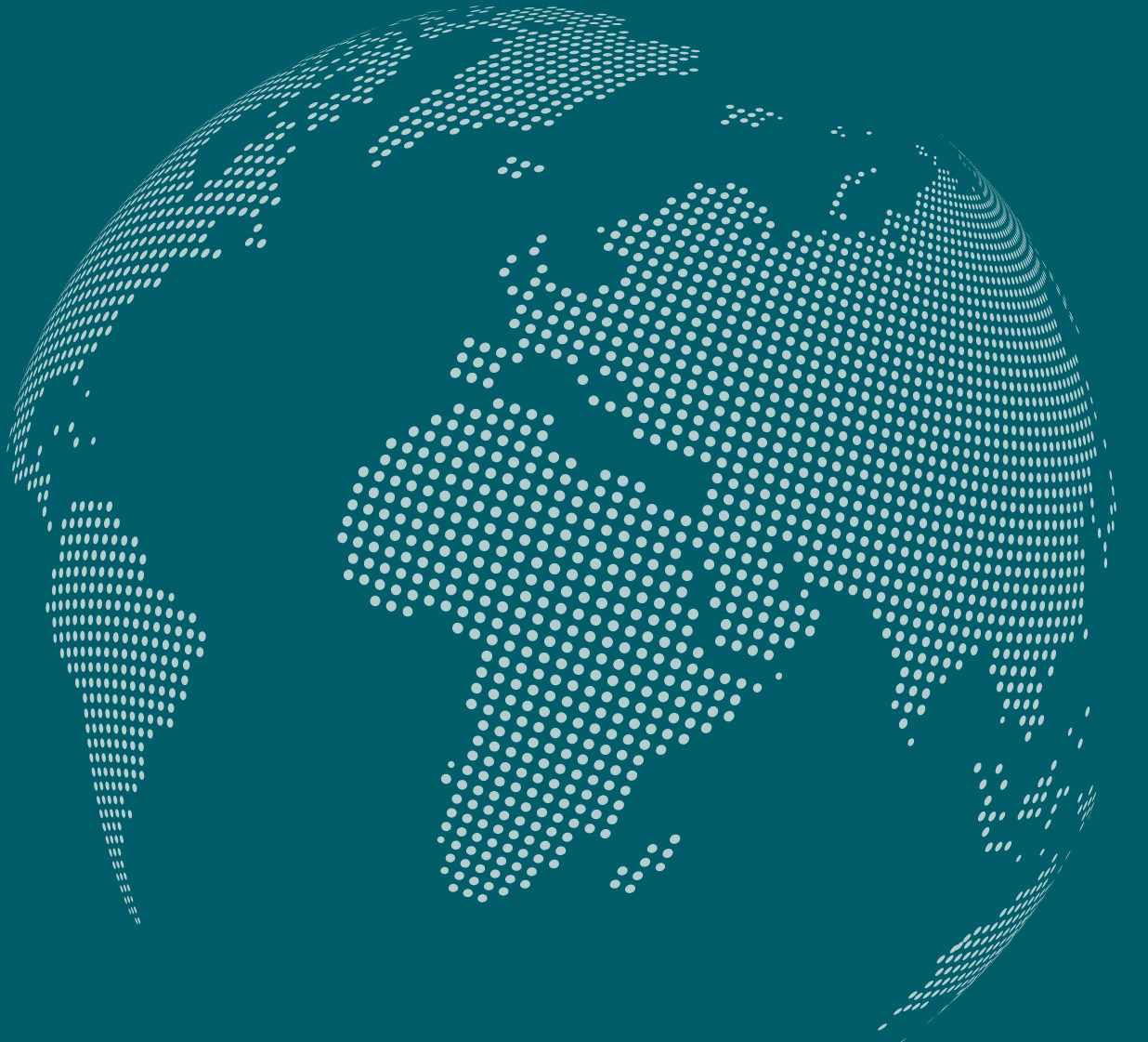 Elemento gráfico de mapa del mundo