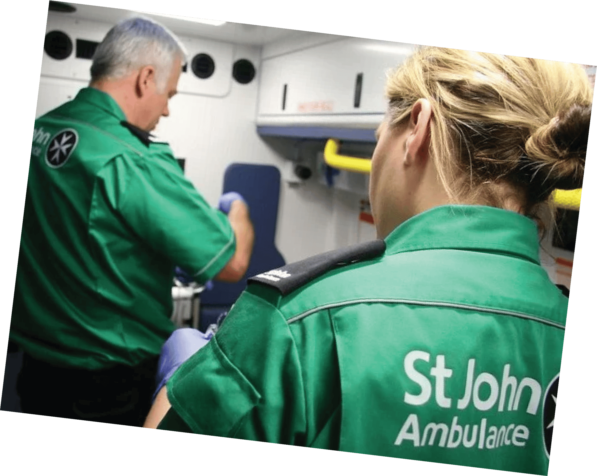 Personal de St John Ambulance